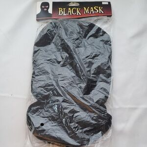 Black Mask Face Cover